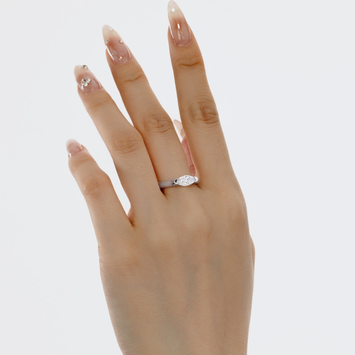 Modern Marquise Ring