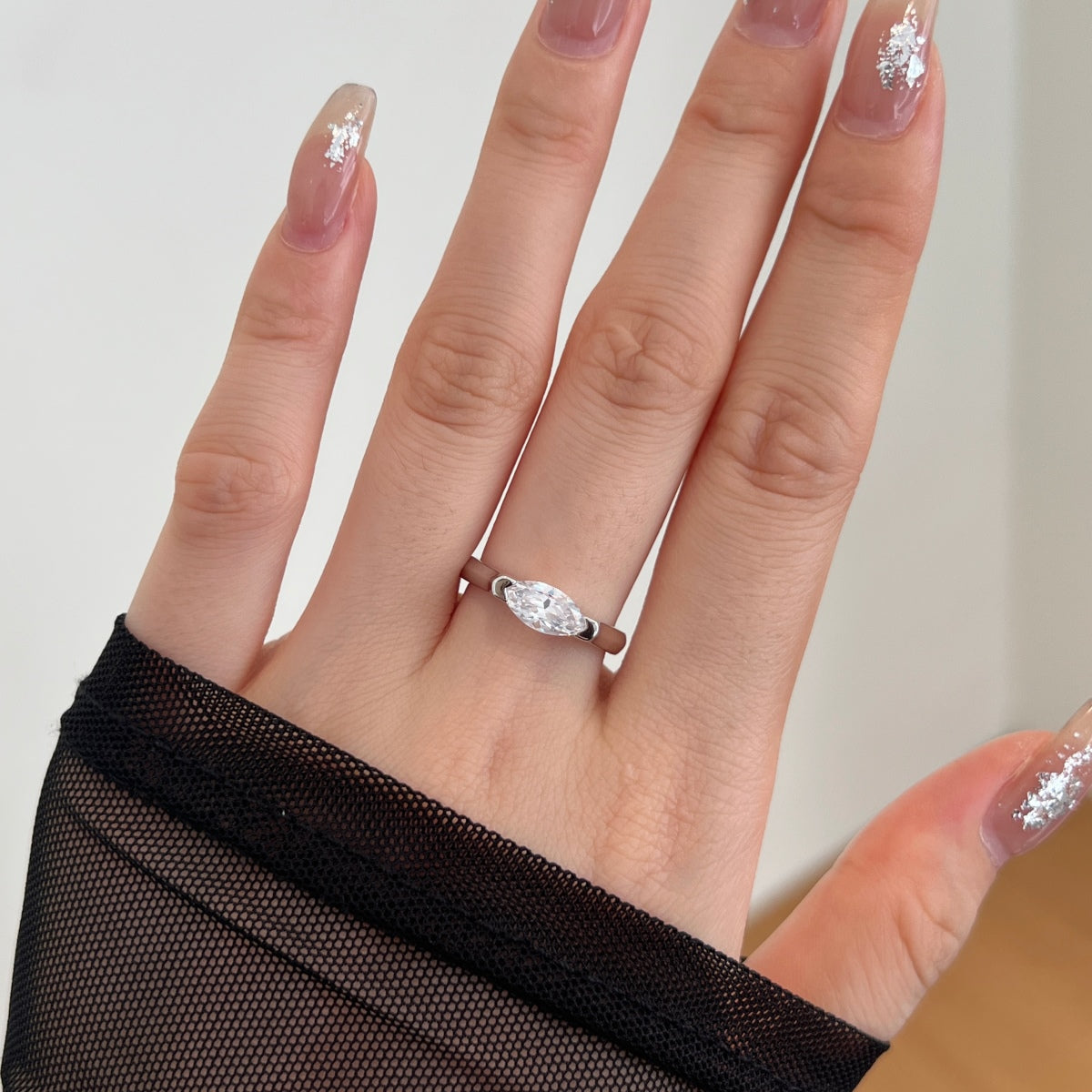 Modern Marquise Ring