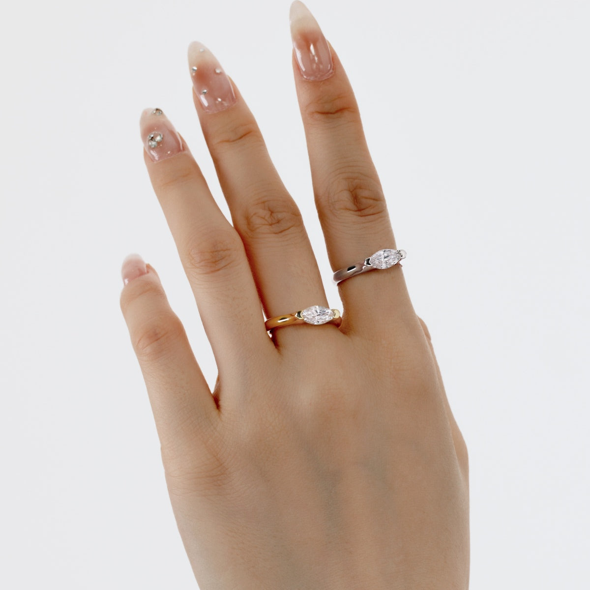 Modern Marquise Ring