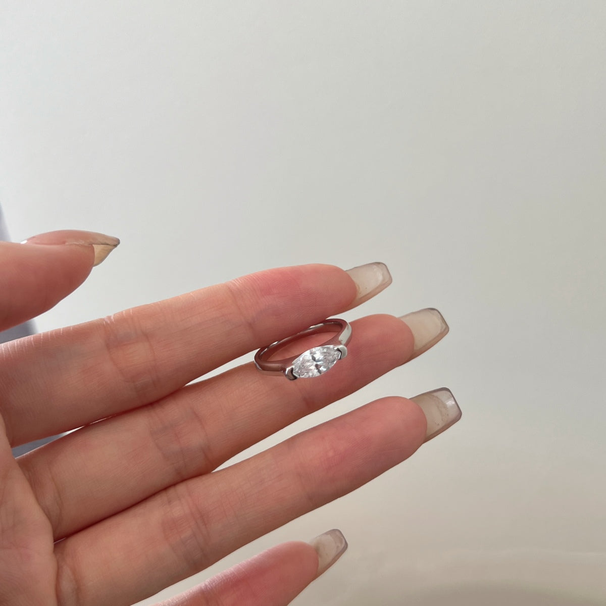 Modern Marquise Ring