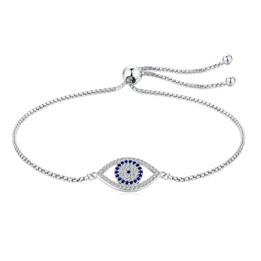 Silver Eye Bracelet