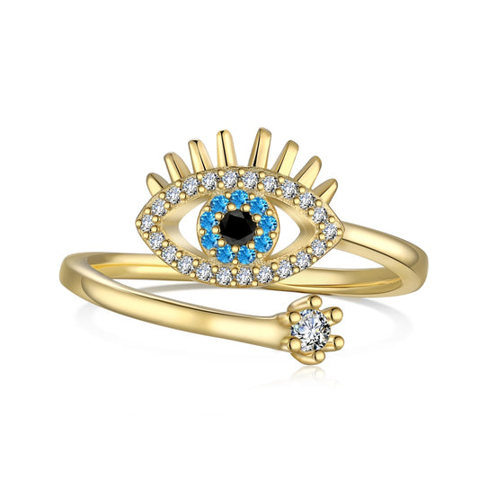 Eye of Gold Ring