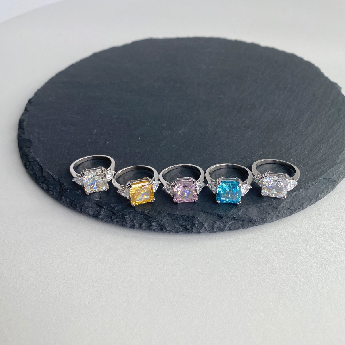 Luxury Radiant-Cut Stone Ring
