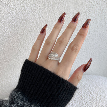 Layered Baguette Ring