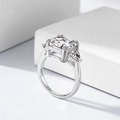 Luxury Radiant-Cut Stone Ring