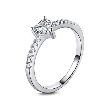 Classic Round Diamond Engagement Ring