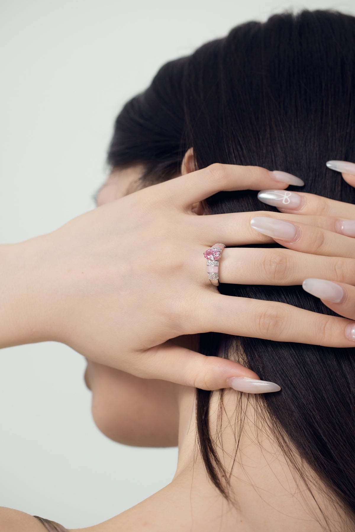 Elegant Pink Gemstone Ring