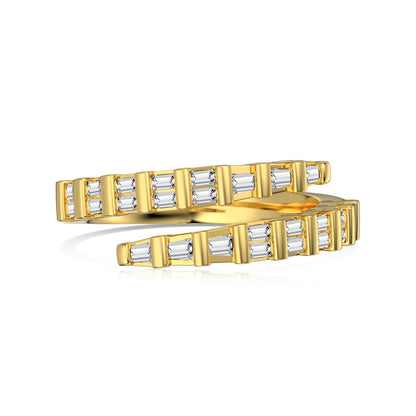 Gold Baguette Ring