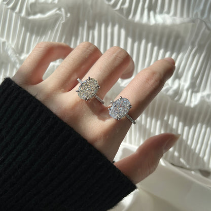 Classic Oval-Cut Engagement Ring