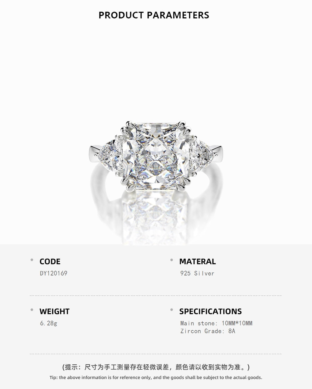 Luxury Radiant-Cut Stone Ring