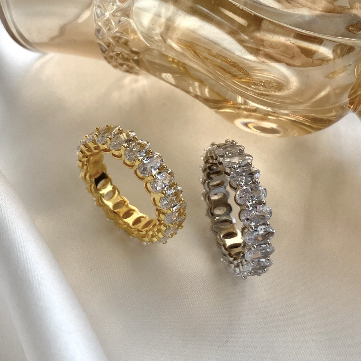 Gold Eternity Band Ring