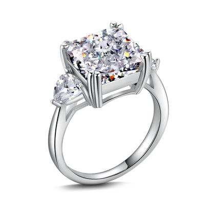 Luxury Radiant-Cut Stone Ring