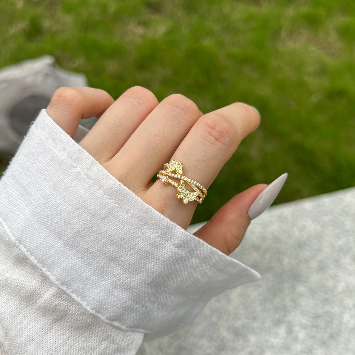 Butterfly-Inspired Ring