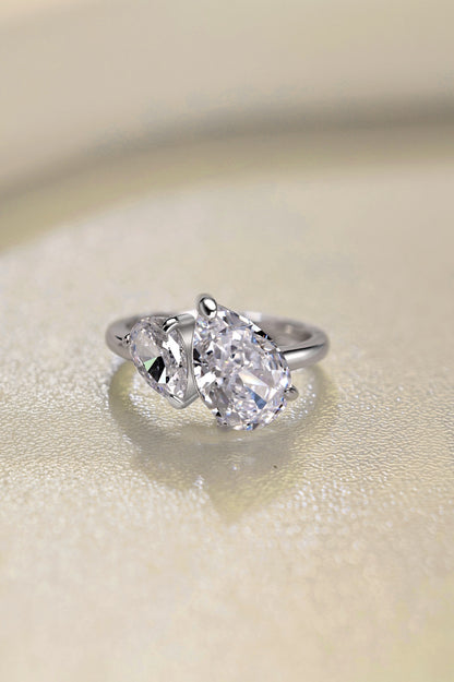 Double Stone Diamond Ring