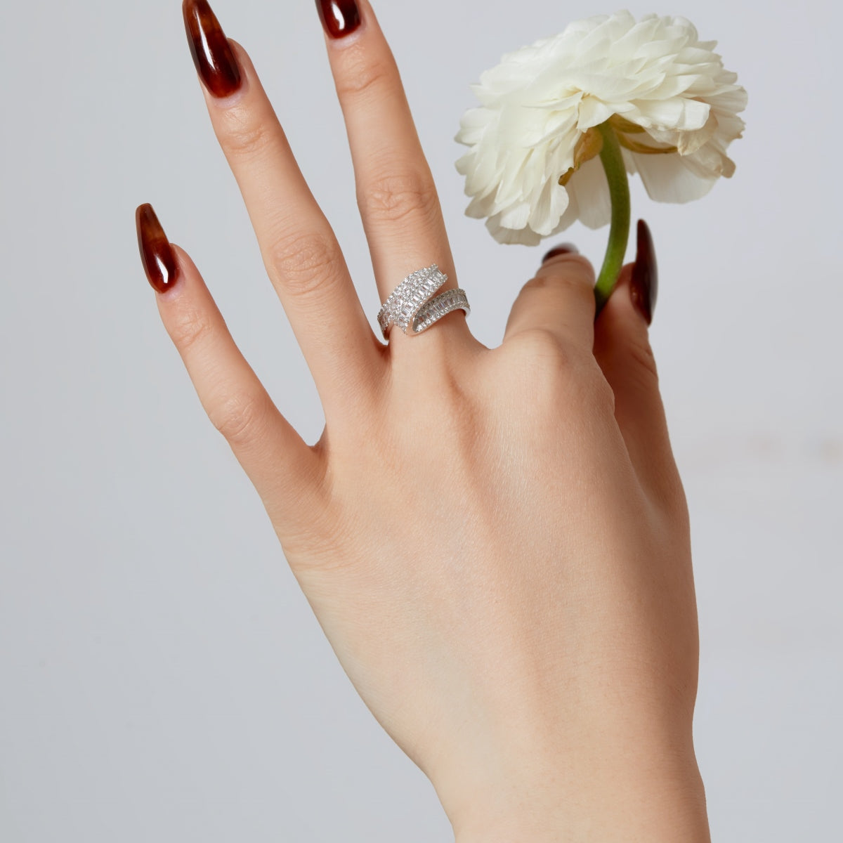 Layered Baguette Ring