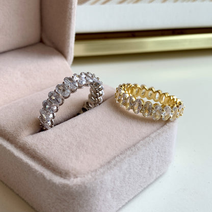 Gold Eternity Band Ring