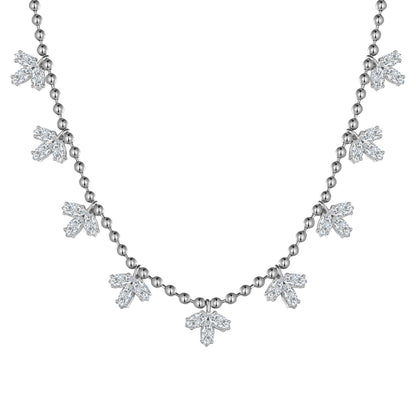 Floral Drop Necklace