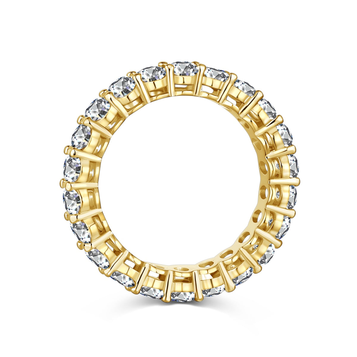 Gold Eternity Band Ring