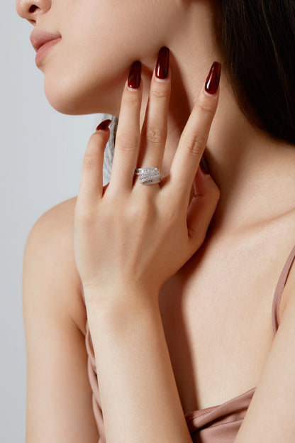 Layered Baguette Ring