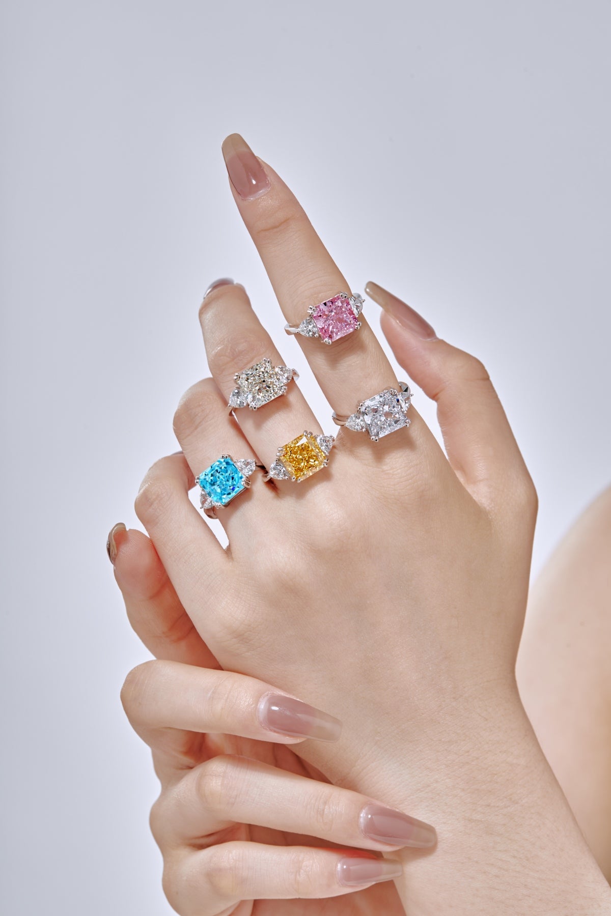 Luxury Radiant-Cut Stone Ring