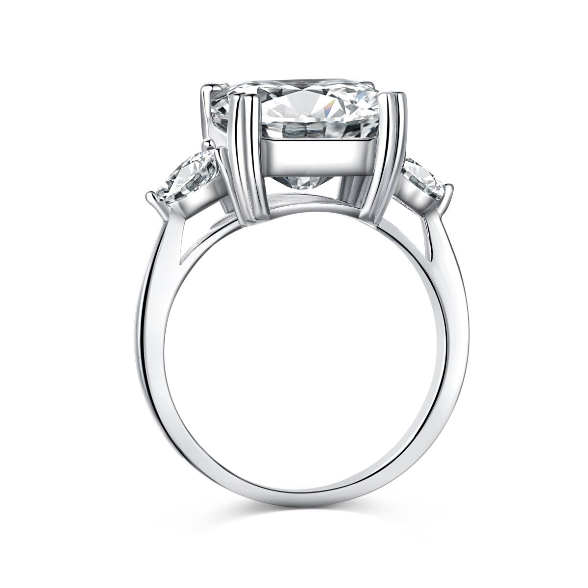 Luxury Radiant-Cut Stone Ring