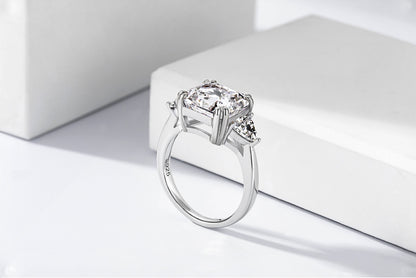 Luxury Radiant-Cut Stone Ring