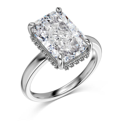 Radiant Cut Solitaire Ring