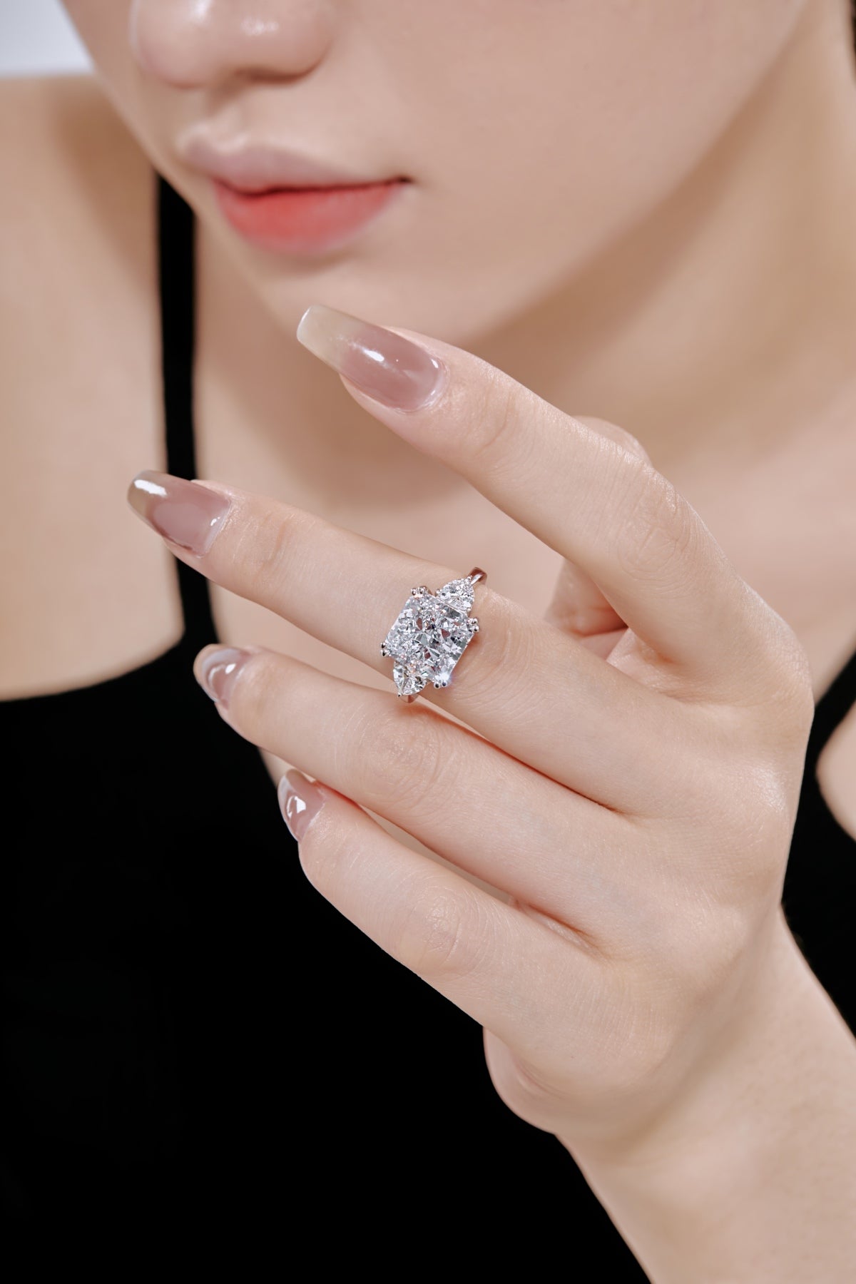 Luxury Radiant-Cut Stone Ring