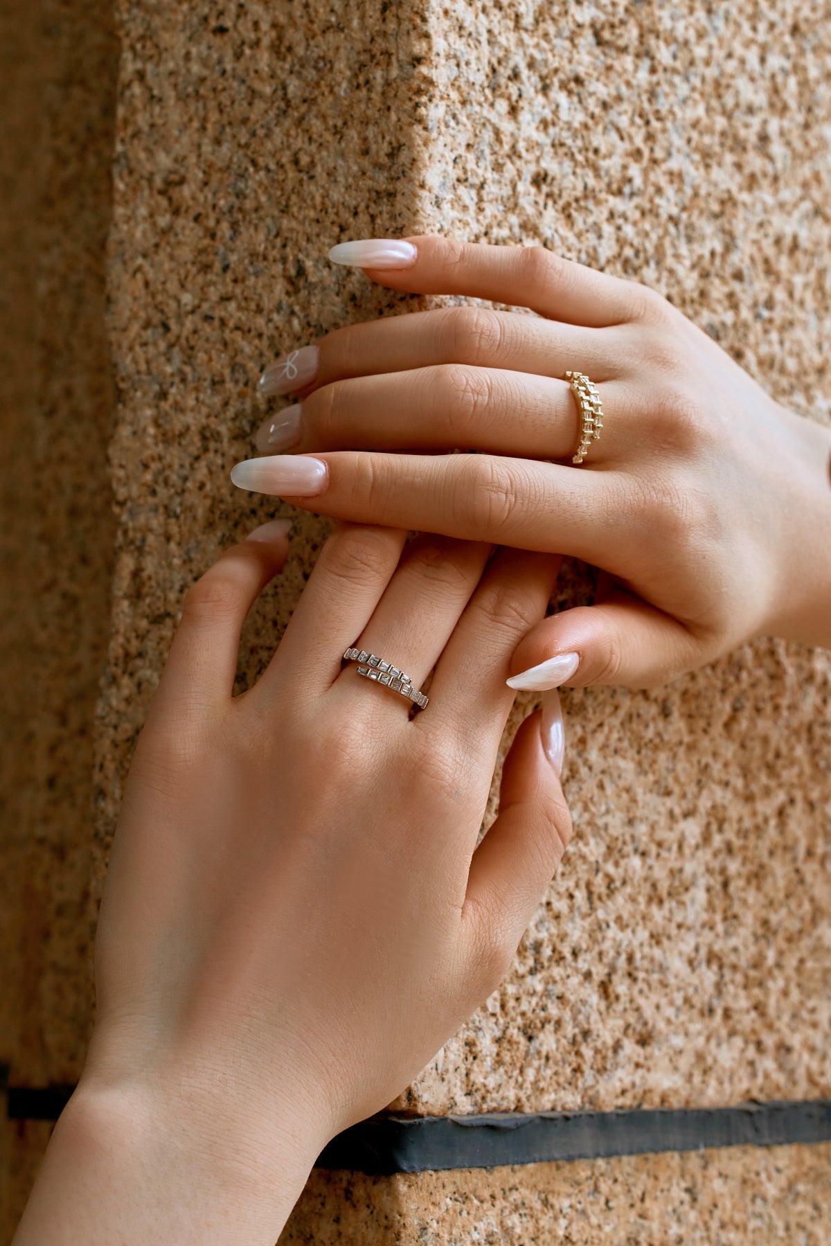 Silver Baguette Ring