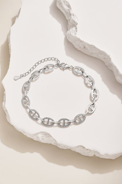 Interlocking Link Bracelet