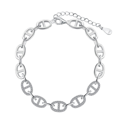 Interlocking Link Bracelet