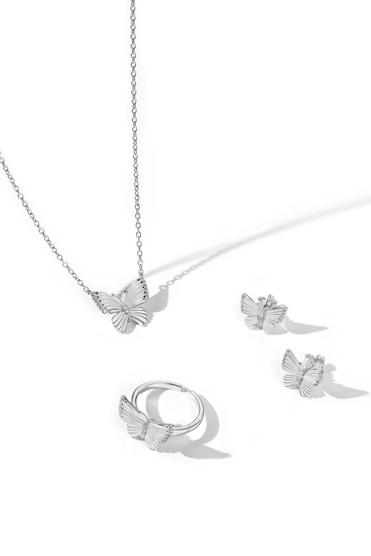 Butterfly Design Jewelry Set