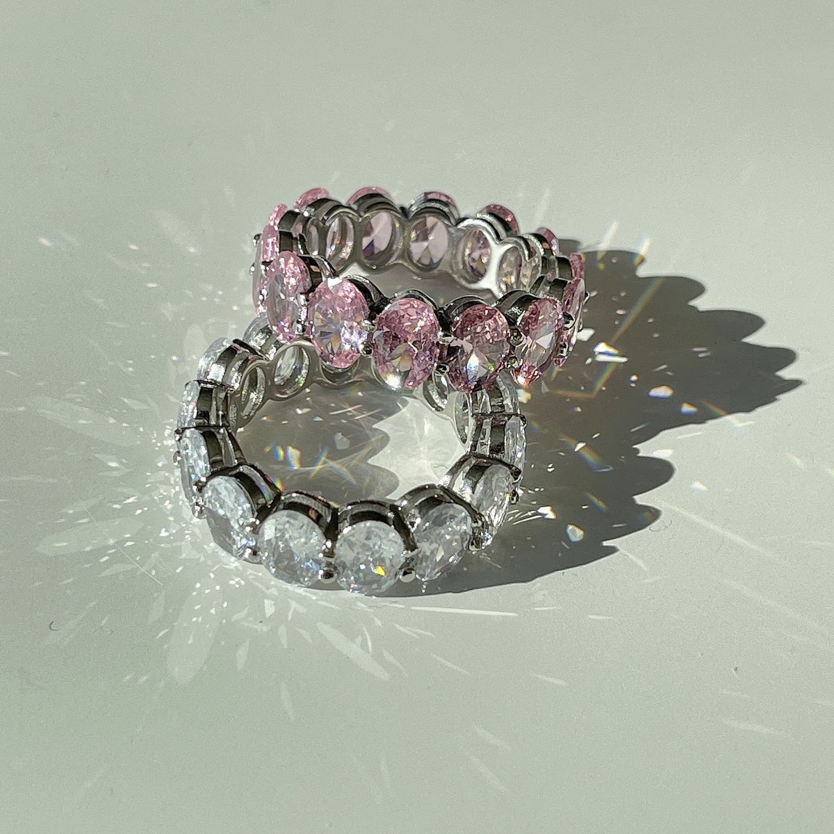 Silver Eternity Band Ring