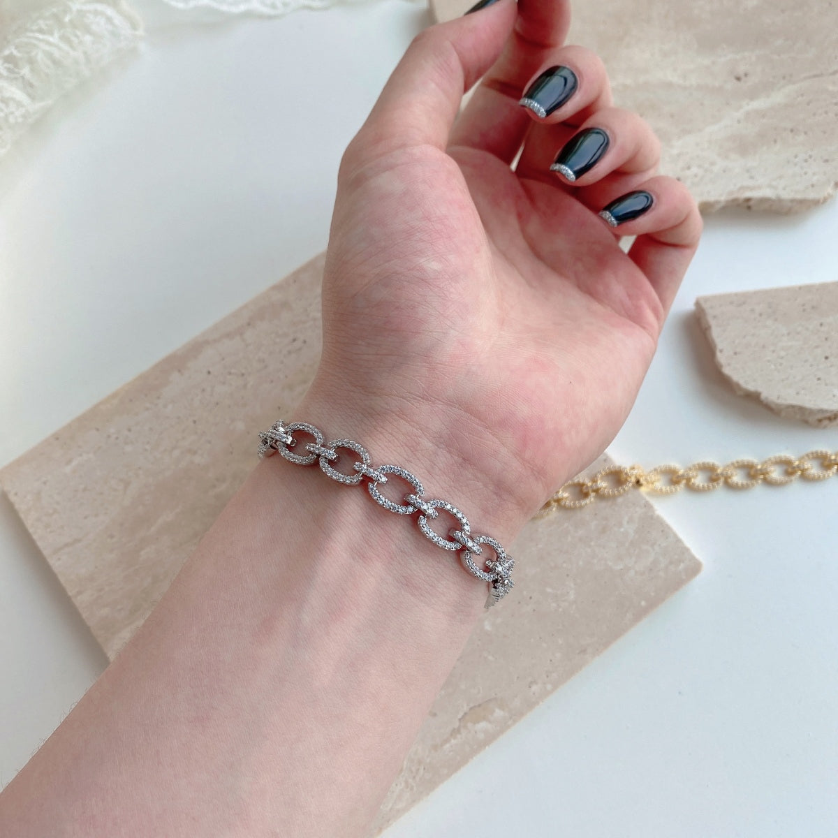 Silver Link Bracelet