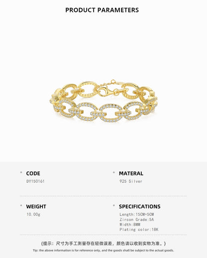 Golden Link Bracelet