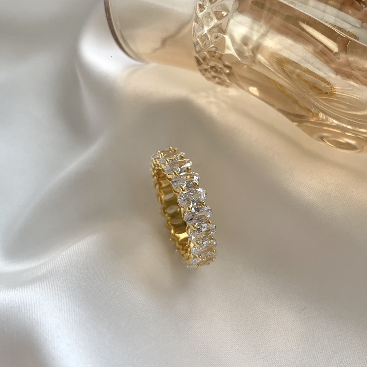 Gold Eternity Band Ring