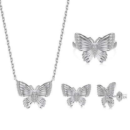 Butterfly Design Jewelry Set