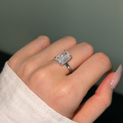 Radiant Cut Solitaire Ring