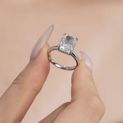 Radiant Cut Solitaire Ring