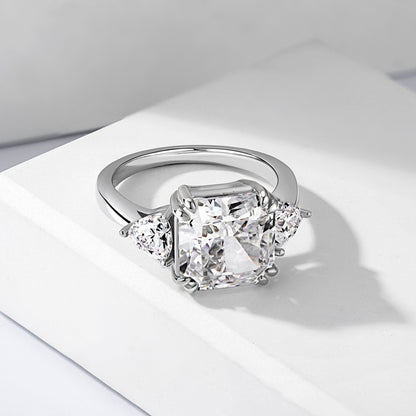 Luxury Radiant-Cut Stone Ring