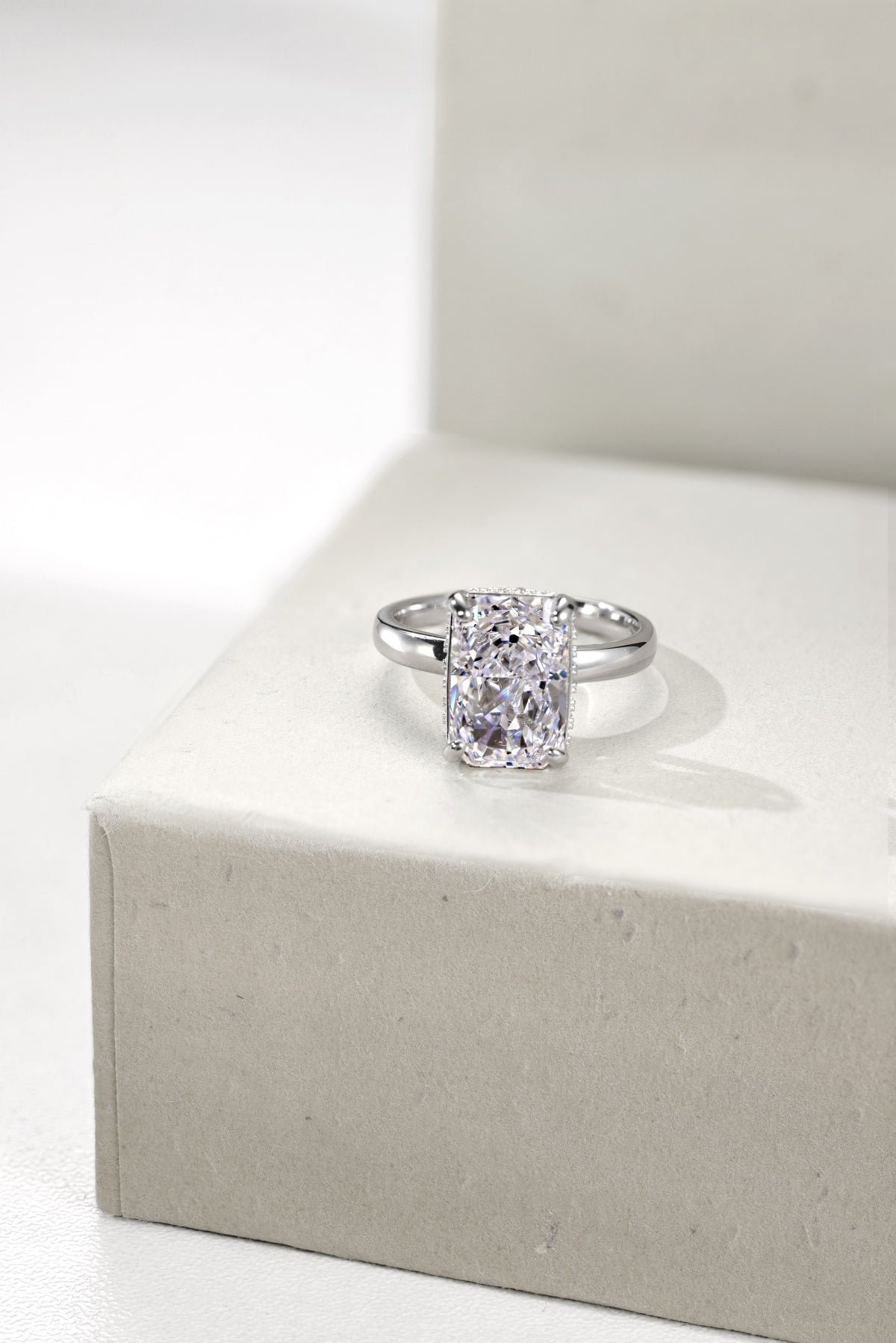 Radiant Cut Solitaire Ring